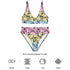 Pansexual Pride Aloha High-Waisted Bikini